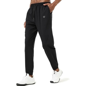 TE-9509: Men&rsquo;s Pro-Elite Versatile Training Joggers &ndash; Midnight Black Edition - TE-9509