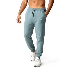 TE-4044: Men&rsquo;s Premium Dusty Blue Performance Sweatpants &ndash; Luxury Lifestyle Edition - TE-4044