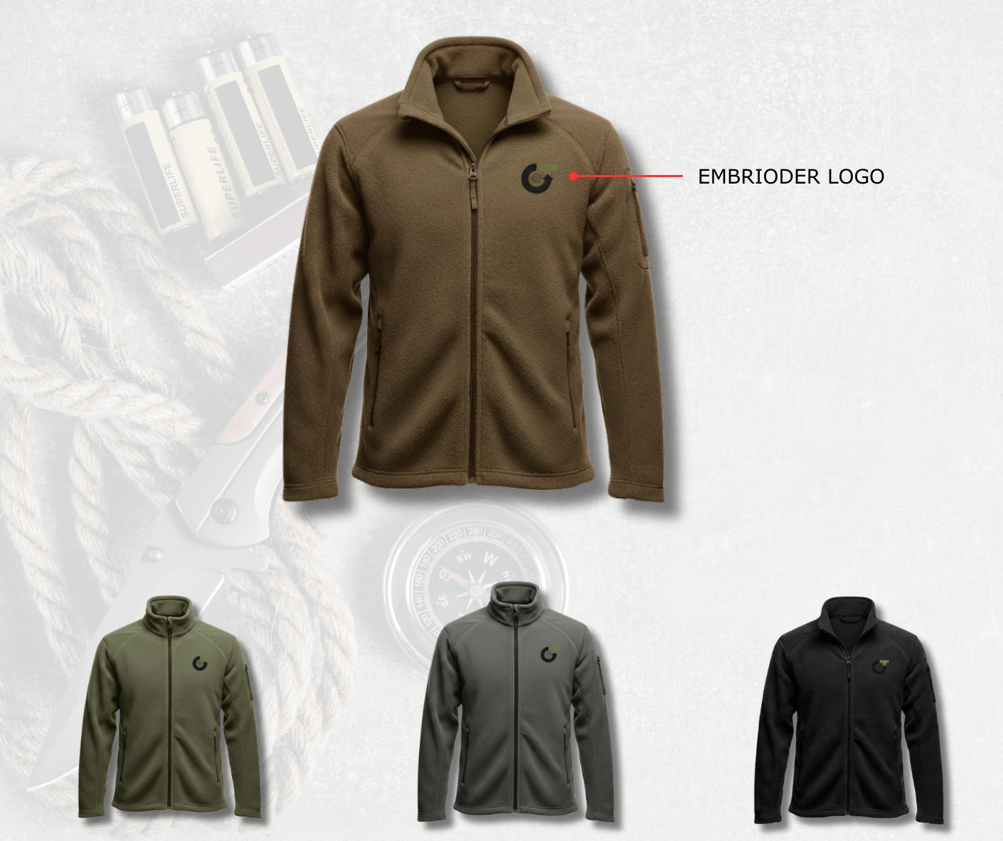 TE-8505 | Elite Series Polar Fleece Jacket