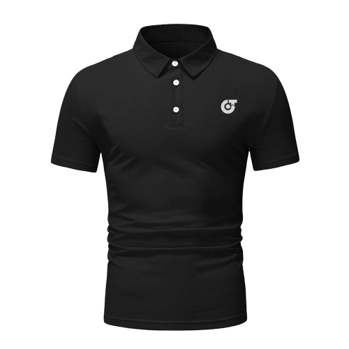 TE-3964 Men&rsquo;s Performance Stealth Polo &ndash; Solid Black Athletic Golf Shirt &ndash; Moistur - Art No TE-3964 - True Trade Corporation