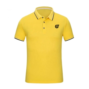 TE-3965 Men&rsquo;s Performance Sunshine Yellow Polo &ndash; Vibrant Short Sleeve Athletic Training  - TE-3965