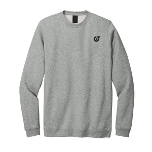 TE-3972 Men&rsquo;s Performance Heritage Sweatshirt &ndash; Classic Heather Grey Crewneck &ndash; Pr - TE-3972