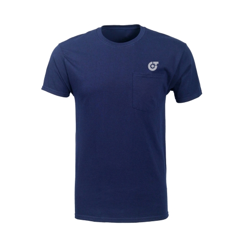 TE-3946 Men&rsquo;s Tactical Pocket Training Tee &ndash; Navy Blue Performance Gym Shirt &ndash; Moi - Art No TE-3946 - True Trade Corporation