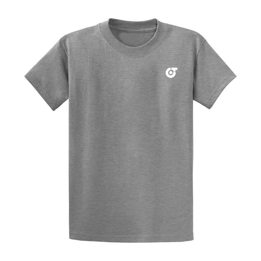 TE-3949 Men’s Heathered Core Training Tee – Premium Grey Performance Gym Shirt – L