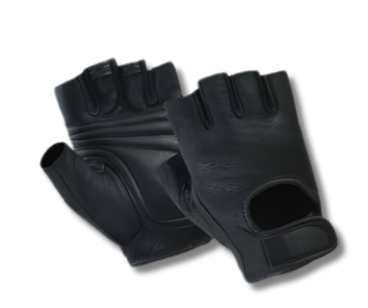 True Trade 1080S Half-Finger Duty & Patrol Gloves – Tactical Fingerless Gloves with Reinfo