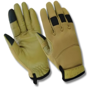 True Trade 6040 High-Visibility Duty & Patrol Gloves &ndash; Traffic Safety & Winter Protect - 6040