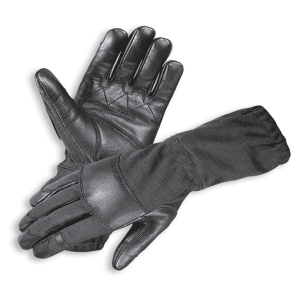 True Trade 971-B Long Duty & Patrol Gloves &ndash; Tactical Gauntlet with Reinforced Leather Pal - 971-B