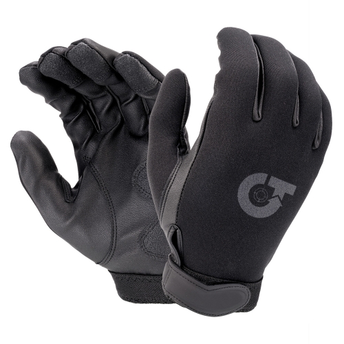 True Trade TE-4012 Leather Palm Tactical Duty Gloves &ndash; Neoprene Back & Secure Fit for Patr - Art No TE-4012 - True Trade Corporation