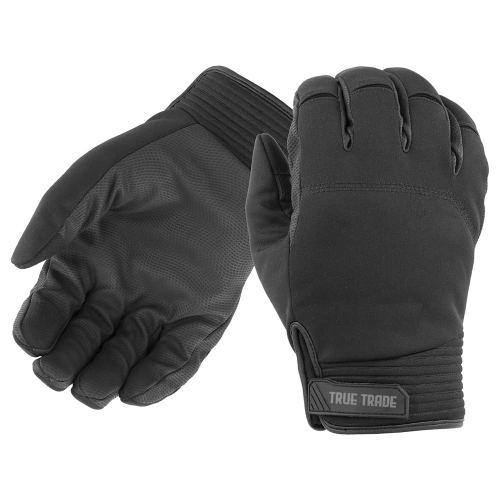 True Trade TE-4014 All-Black Protective Duty Gloves &ndash; Reinforced Palm & Ribbed Knuckle for - Art No TE-4014 - True Trade Corporation
