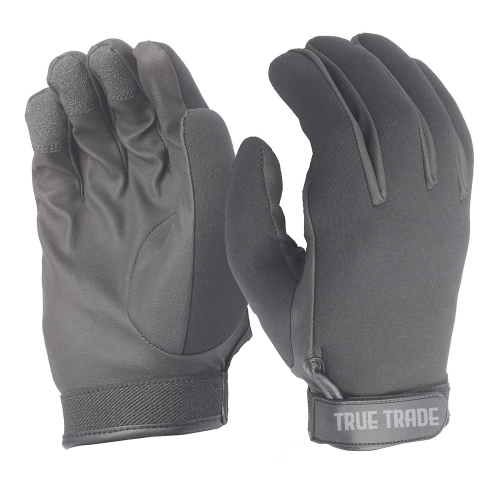 True Trade TE-4031 Tactical Duty Gloves &ndash; Black with Textured Fingertips - Art No TE-4031 - True Trade Corporation