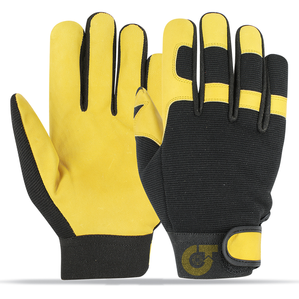 True Trade TE-3029 Extreme Impact Safety Gloves – Heavy-Duty TPR Knuckle Protection & Rein