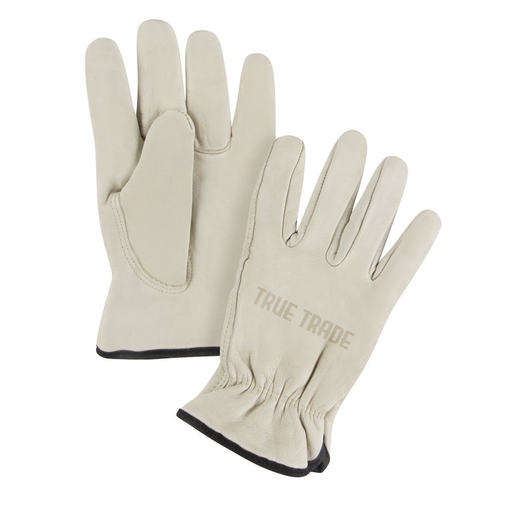 Soft Leather Driver Gloves - Cowhide/Goatskin Utility Work & Riding