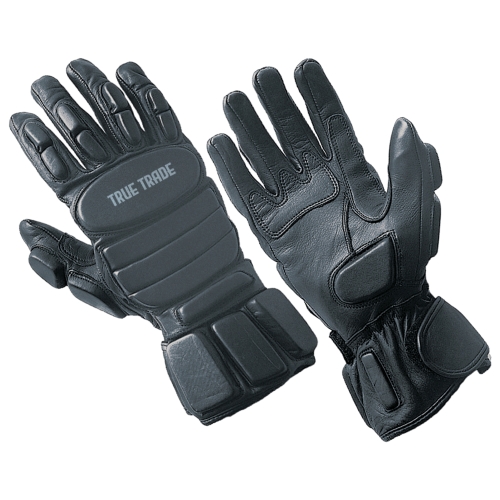 True Trade TE-2015 Heavy Duty Padded Tactical Gloves - Black - Art No TE-2015 - True Trade Corporation