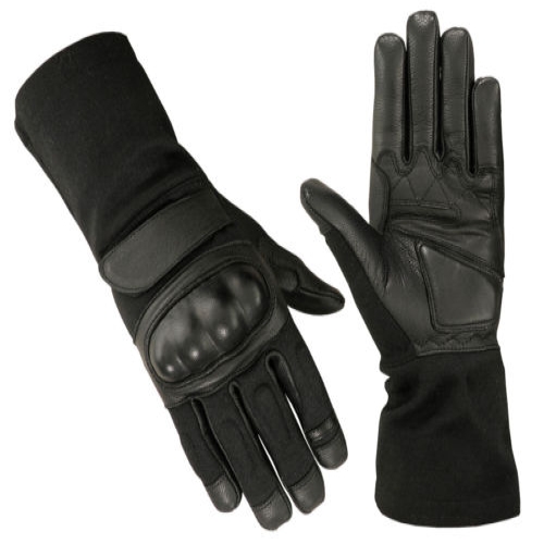 3010Long Tactical Gauntlet Gloves &ndash; Full Protection Extended Cuff Gloves with Hard Knuckle Pro - Art No 3010Long - True Trade Corporation