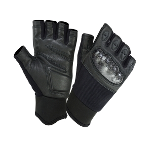 Art. No. 7020 Fingerless Tactical Gloves &ndash; Half-Finger Combat Gloves with Hard Knuckle Protect - 7020 HALF FINGER