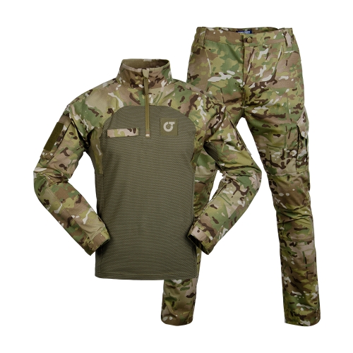 TE-3104 | Woodland Tactical Combat Suit Stealth, Breathability, and Rugged Durability - Art No TE-3104 - True Trade Corporation