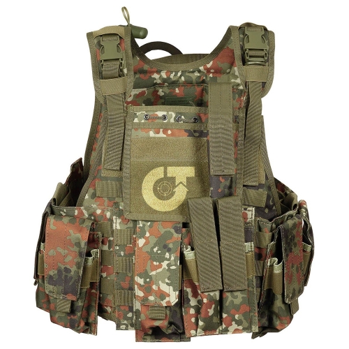 TE-3305 | Flecktarn Modular Tactical Vest Advanced Combat Utility and Environmental Concealment - Art No TE-3305 - True Trade Corporation